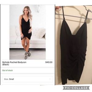 Black Nana Macs Bodycon